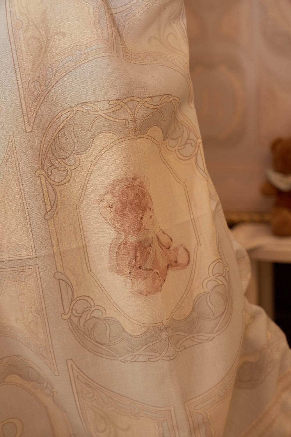 BABY ROYALE BLUE HEIRLOOM SWADDLE