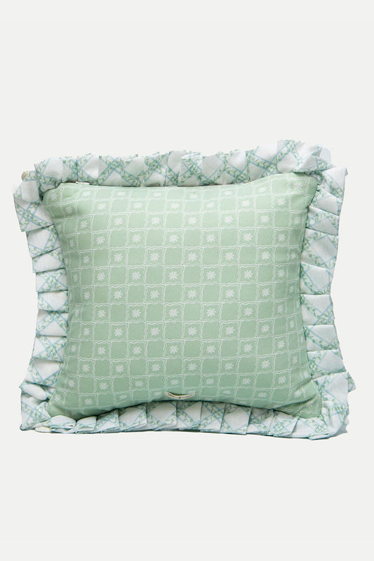 SMALL PILLOW DIAMANT SAGE